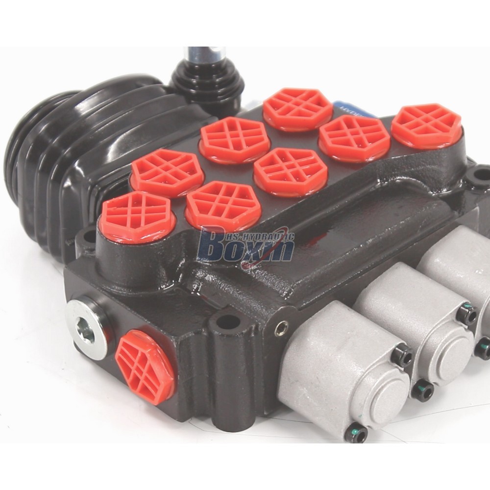 Precision ZT12-OT Joystick Operated 3 Spool Hydraulic Directional Valve detail image